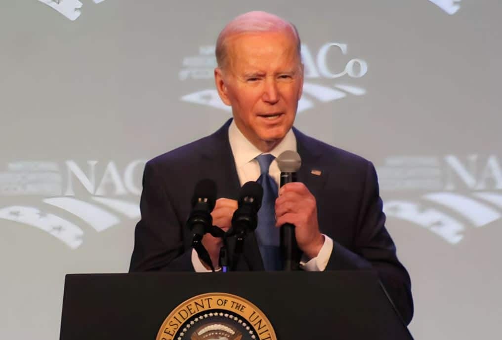 Biden Wows Attendees at Association of Counties Meeting