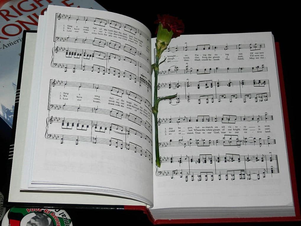 <strong>Hymn Would Join Anthem as National Song Under Bill in Congress</strong>
