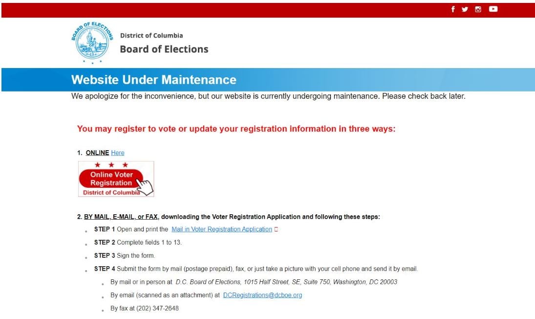 Hackers Access DC Voter Records