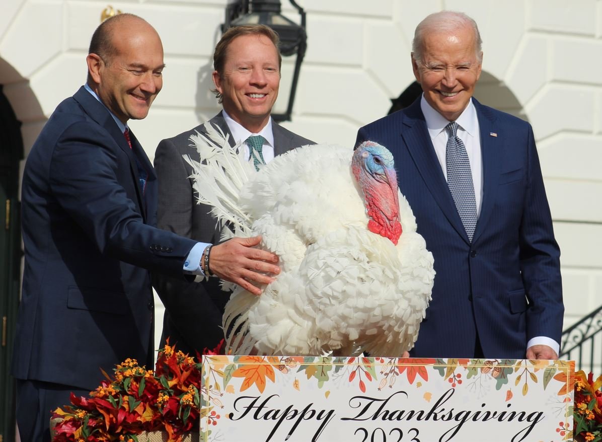 President Biden Pardons National Thanksgiving Turkeys