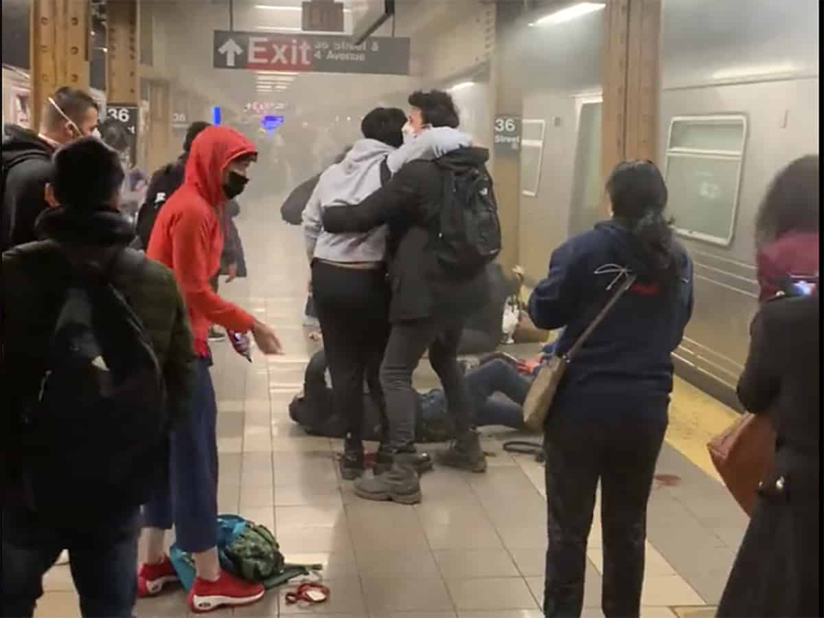 Mass Shooting Leaves More Than a Dozen Injured in Brooklyn Subway Station