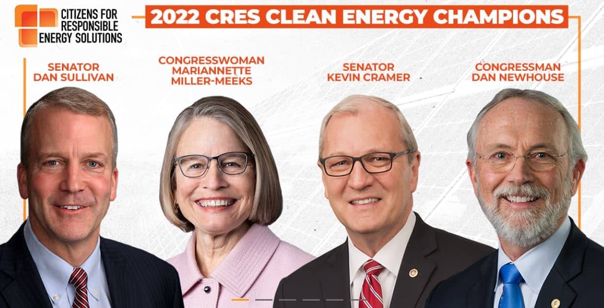 Four Republicans Added to List of Clean Energy Champions