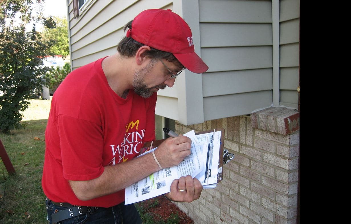 Democratic Groups Are Going Door-to-Door While Their 2020 Candidates Are Distracted