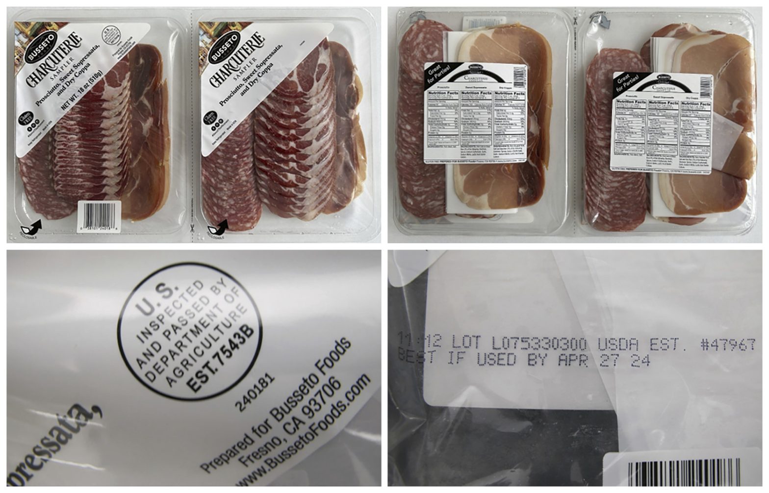 CDC Expands Warning About Charcuterie Meat Trays as Salmonella Cases Double