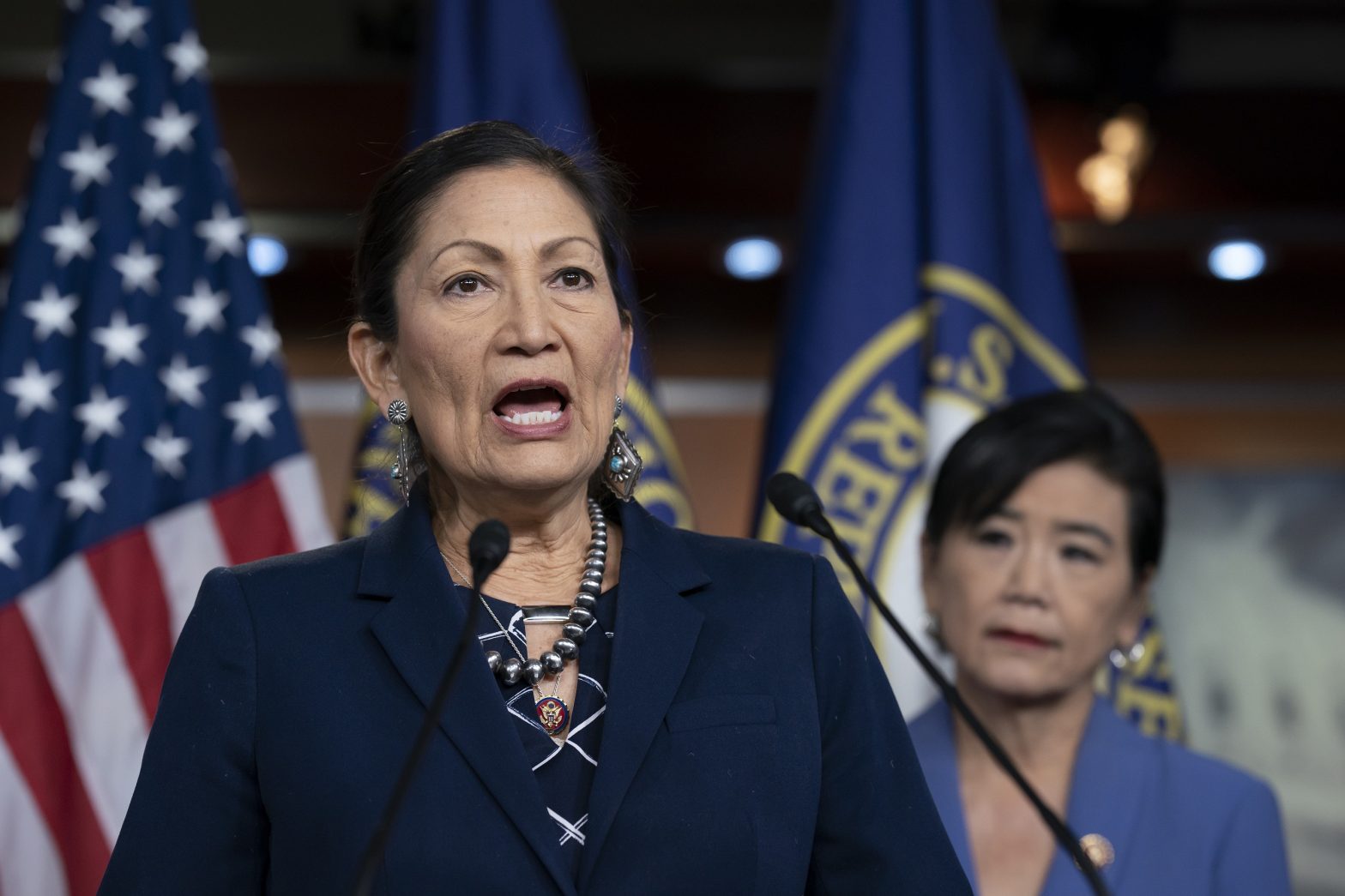 Interior Nominee Haaland Vows ‘Balance’ on Energy, Climate