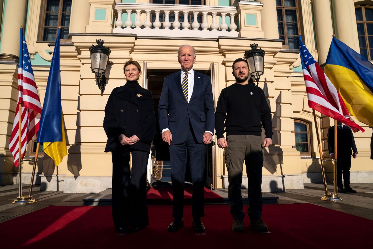 Biden Visits Ukraine Ahead of War Anniversary: ‘Kyiv Stands’