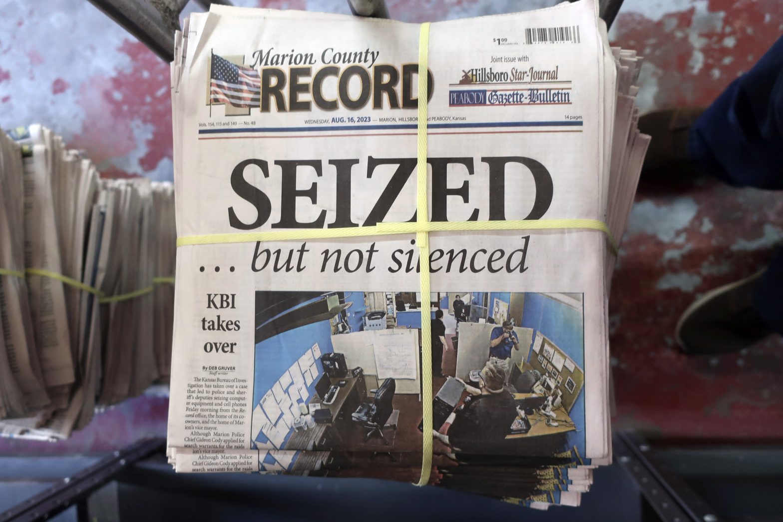 Kansas Reporter Files Federal Lawsuit Against Police Chief Who Raided Her Newspaper’s office
