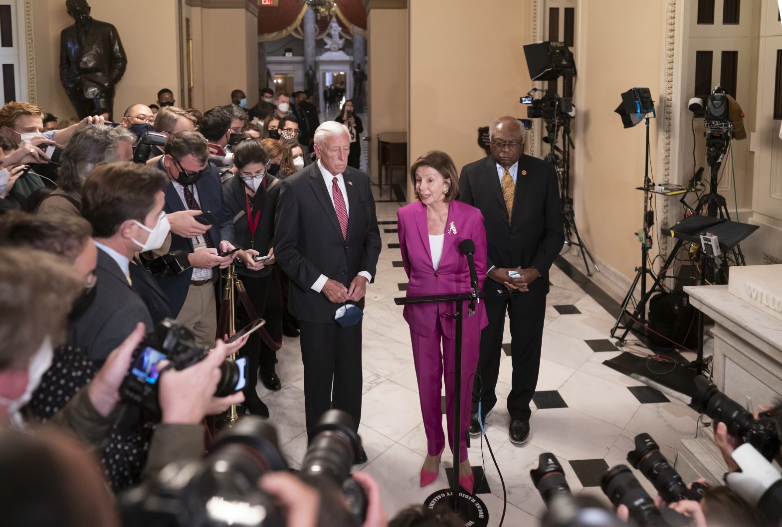 Dems End Deadlock, House Sends Biden Infrastructure Bill