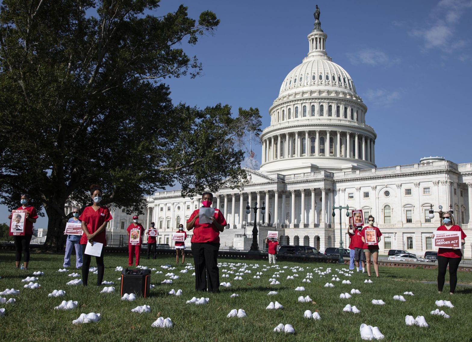 Nurses Call on Senate to Protect Health Care Workers As Congress Spars Over Coronavirus Aid