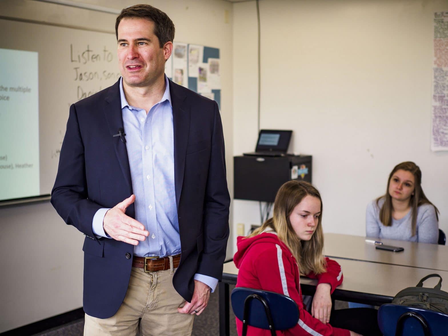 A Decorated Veteran, Seth Moulton’s Presidential Campaign Focuses on Defense and National Security