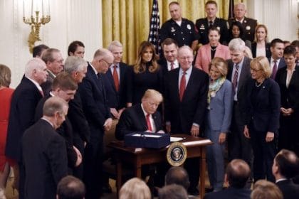 In Brief Moment of Bipartisanship, Trump Signs Opioid Bill