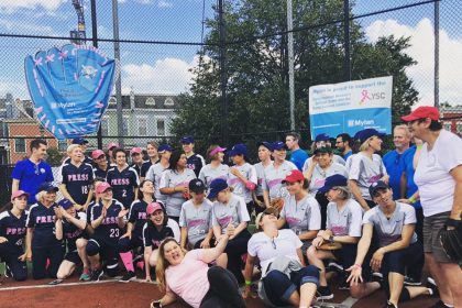 Press Defeats Women of Congress at Charity Softball
