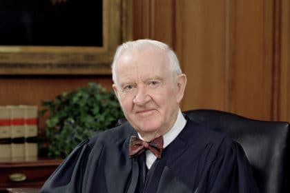 Justice Stevens Returns to Supreme Court for Final Time