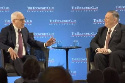 Pompeo Offers Sweeping View of US Foreign Policy at Economic Club Forum