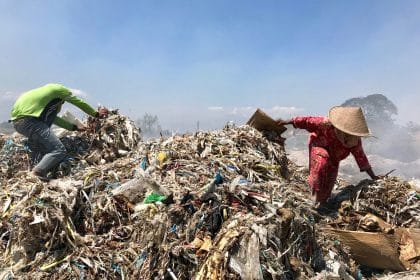 US Trash Is Treasure in Indonesian Village