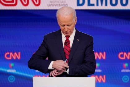 Joe Biden, Nominee-in-Waiting, With a Long Wait