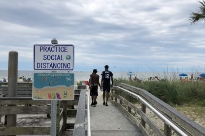 South Carolina Beaches Fill, But COVID-19 Takes No Vacation