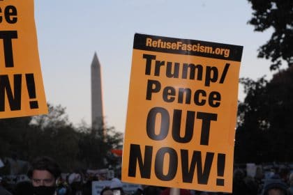 Police Prepare for Violence in Downtown Washington, D.C.