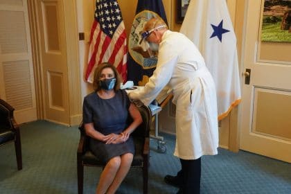 Pelosi, Hoyer, Pence All Receive First Dose of Coronavirus Vaccine