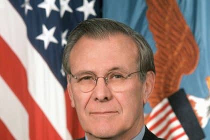 Former Defense Secretary Donald Rumsfeld Dies at 88