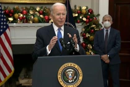 Biden Tells Americans New COVID Variant ‘Not Cause for Panic’