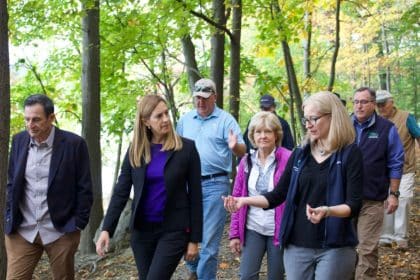 Sherrill Briefed On Pending Groundbreaking of Boonton Reservoir Park