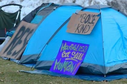 Idaho Sues to End Tent Protest Near State Capitol Building