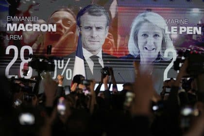 French Duel: Macron vs. Le Pen Fight for Presidency