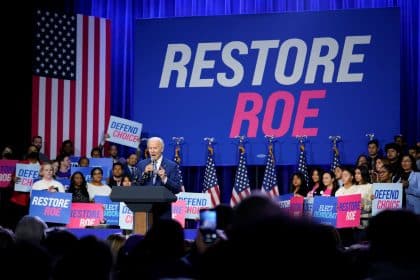 Biden Says Abortion Legislation Will Be Top Priority Next Year