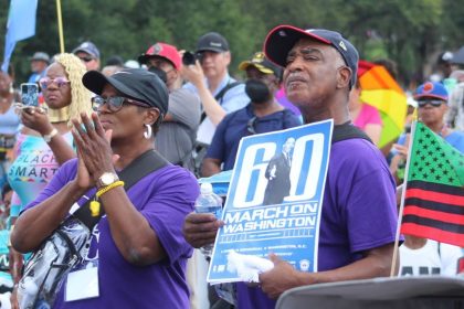 Thousands Brave Sweltering Temps For March on Washington’s 60th Anniversary