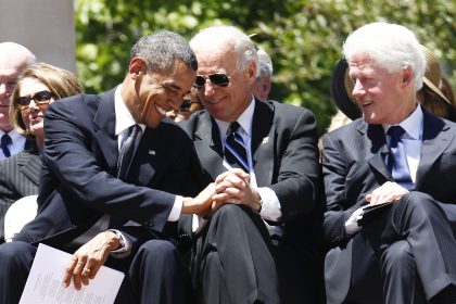 Biden Fundraiser With Obama and Clinton Nets Record High $25M, the Campaign Says