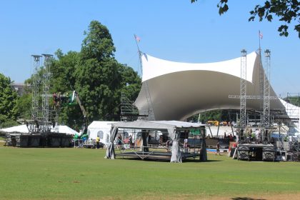 Preparations Underway on Capitol Hill for Memorial Day Concert