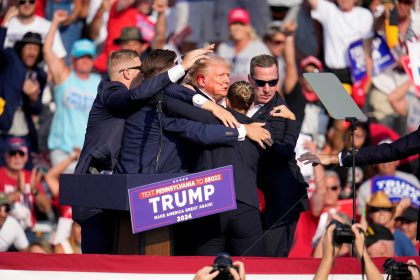 Trump Injured During Assassination Attempt at Political Rally, Shooter Dead