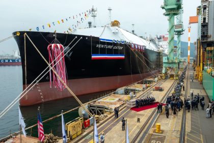 Venture Global Launches State-of-the-Art LNG Vessel