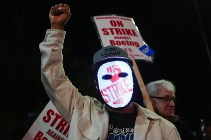 Boeing Factory Workers Strike After Rejecting Contract Offer