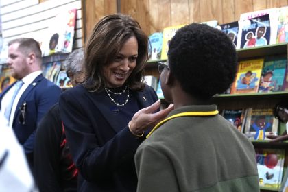 Harris Rallies Philadelphia Voters at Church, Barbershop, Bookstore, Restaurant and Basketball Court