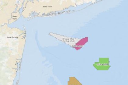 Review Completed for Wind Energy Areas Off New York and New Jersey Coasts
