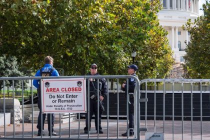 Capitol Police Arrest Man Who Smelled of Gasoline at Visitor Center