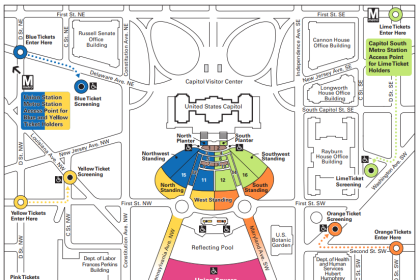 Ticket and Public Access Info Released for Trump Inaugural Ceremonies