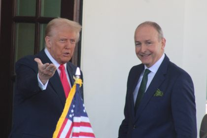 President Trump Welcomes Ireland’s Taoiseach to White House Amid Trade Concerns