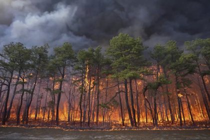 Smoke From Growing New Jersey Wildfire to Affect Air Quality in the New York City Area