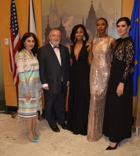 Fashion and Diplomacy Come Together at Czech Embassy for Miss DC Send-Off