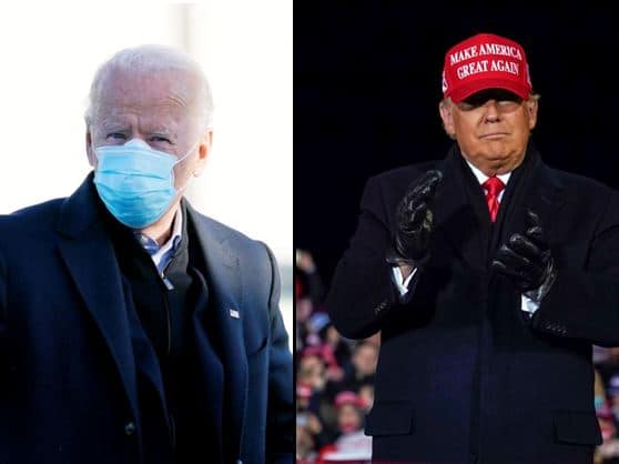 Trump, Biden Cede Stage to Voters for Election Day Verdict