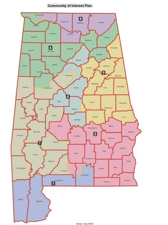 GOP Lawmakers in Alabama Advance Controversial New Congressional District Map