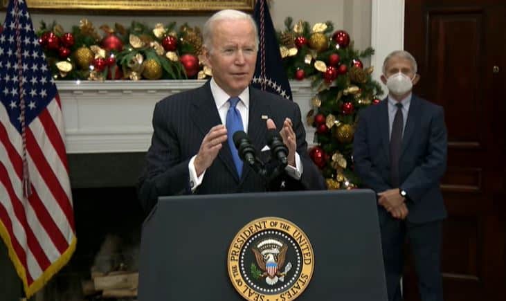 Biden Tells Americans New COVID Variant ‘Not Cause for Panic’