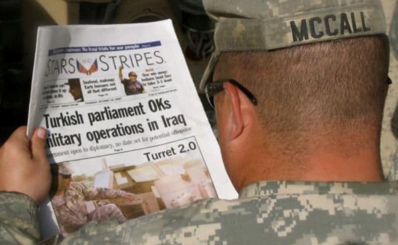 Pentagon Proposal to Defund Stars and Stripes Sparks Uproar