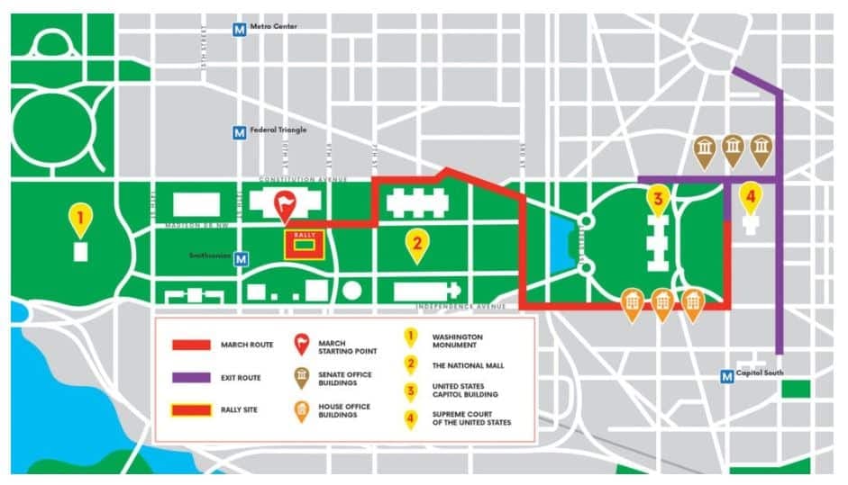 Capitol Police Announce Road Closures Ahead of ‘March for Life’