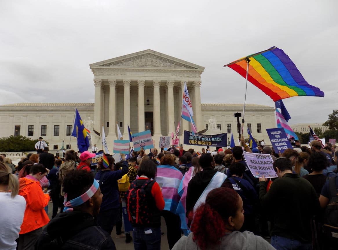 Supreme Court Debates Whether Discrimination by ‘Sex’ Includes Gay and Transgender Workers