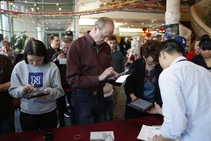 Nevada Sees Big Turnout for Democratic Caucuses
