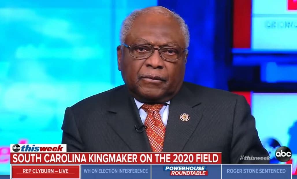 Clyburn Warns Sanders Victory May Endanger House Democrats